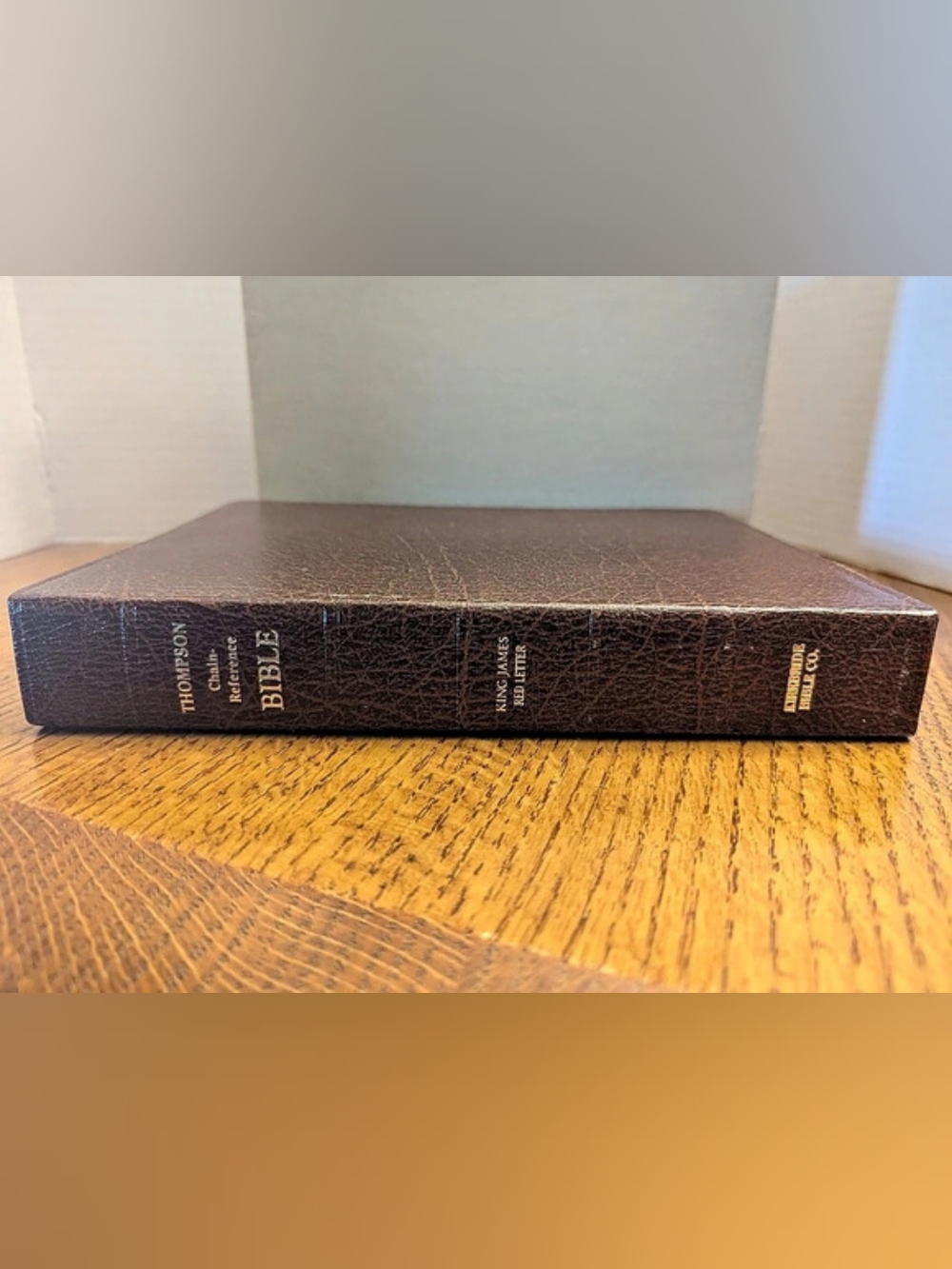 Thompson Chain-Reference Bible │ 5th Improved Ed│ KJV │ Bonded Leather │1988